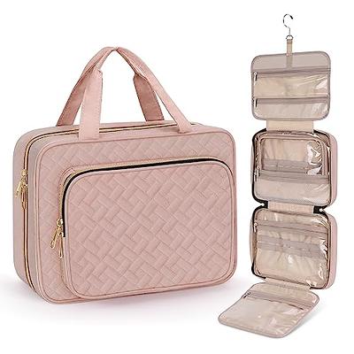 Wedama Toiletry Bag for Women, Large Cosmetic Travel Bag, Hanging Toiletry  Bag for Bathroom, Thickened PVC Waterproof Travel Makeup Bag, Toiletries  Bag for Travel Business Trips and Camping, Pink - Yahoo Shopping