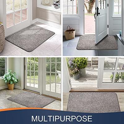 Rugs for Entryway, Dirt Trapper Indoor Door Mat, Non-Slip Machine