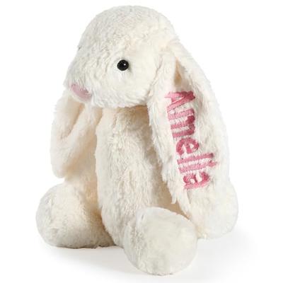 Personalised Easter Bunny Toy Embroidered Name