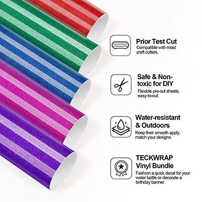  TECKWRAP 001 Vinyl Permanent Adhesive Vinyl Bundle