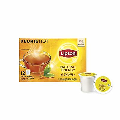 Lipton Iced Tea K-Cups, Unsweetened, 12 Count (Pack of 6)