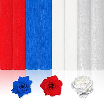 Yzzsjc 656 Feet Colored Paper Raffia Ribbon Colored Packing Paper String  Perfect for Gift Wrapping Gift Box Packing Party Decor and Craft Projects  (Blue)