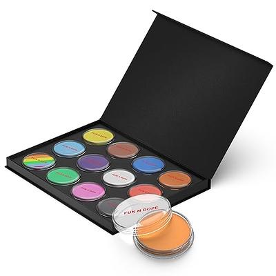 FUN N DOPE - Non-Toxic Water-Based Face Paint Kit - 5 Color Kit, Perfect  for