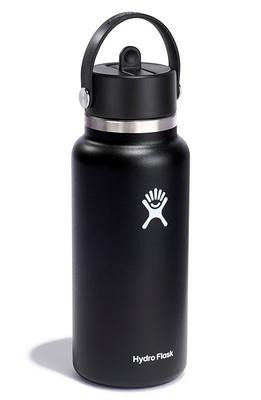Hydro Flask Straw Lid, Press-in, Black, Large