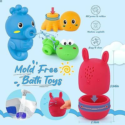 Color Changing Mold Free Bath Toys for Kids Toddlers, Color Change