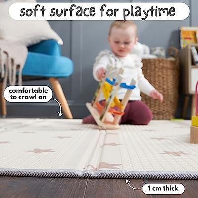 Large Waterproof Foam Padded Play Mat For Infants, Babies
