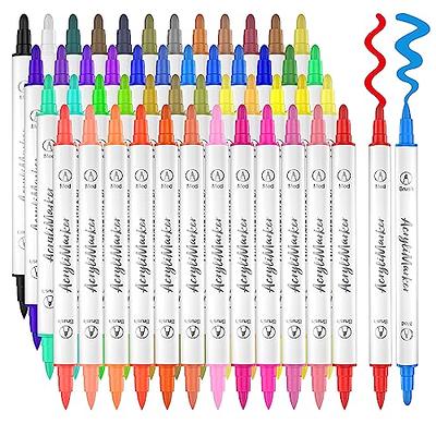 Tesquio Black Paint Marker, 8 Pack Dual Tip Acrylic Paint Pens, Ideal for  Wood, Rock Painting, Canvas, Stone, Glass, Ceramic - Yahoo Shopping