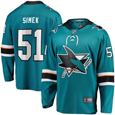 Radim Simek San Jose Sharks Fanatics Branded Home Breakaway Player Jersey -  Teal - Yahoo Shopping