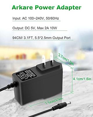 Chargeur lithium 12V 2A Jack DC 5,5x2,1mm
