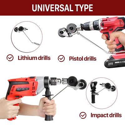New Upgrade Electric Drill Plate Cutter, Universal Metal Nibbler Drill  Attachment with Adapter, Portable DIY Metal Nibbler Drill Cutter Head Tool  Set with Carry Case, Cutting Metal Plates Fast - Yahoo Shopping
