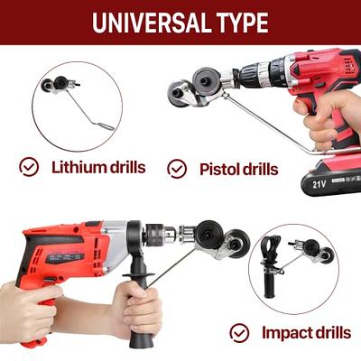 New Electric Drill Plate Cutter,diy Metal Nibbler Drill Attachment