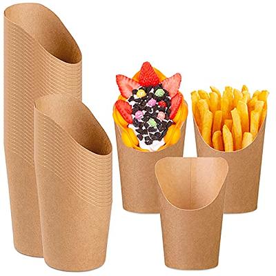 Disposable Greaseproof Kraft Paper Fried Food Take Out Containers