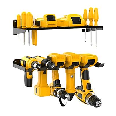 KAFAHOM Power Tool Organizer,Large 6 Drill Holder Wall Mount,Heavy