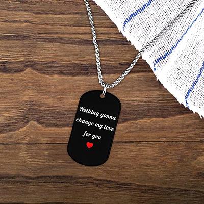 Memorial Pendants For Men | Footprints & Whispers