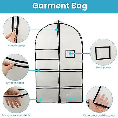 2pcs 39.4inch Garment Bags for Travel, Heavy Duty Garment Bags Suit Bags  for Travel Hanging Clothes Closet Storage,Hanging Suit Bag Protector for  Coat, Dress, Jacket, Shirts - Yahoo Shopping