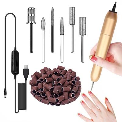 Amazon.com: 8 pcs Nail Drill Bits with 30 Holes Nail Drill Bits Holder and Nail  Drill Bits Cleanser Manicure Tools for Nail Salon, Home Use - Black :  Beauty & Personal Care