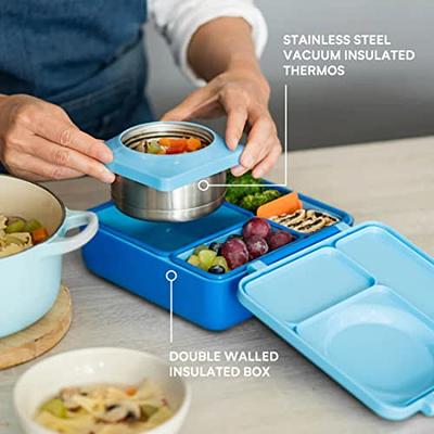 Alxeme Food Jar Insulated Lunch Container Bento Box for Cold Hot Food 27oz  Food Flask Wide Mouth Stainless Steel Vacuum Lunch Box for Kids Adult with