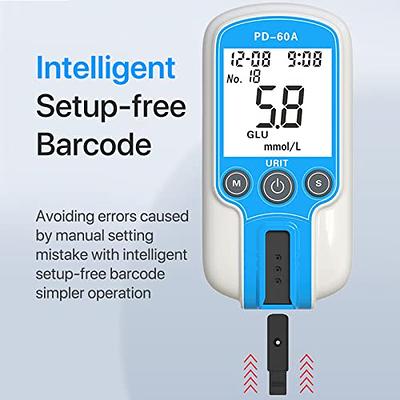 Complete 3in1 Test Kit. Blood Sugar, Blood Ketone, Uric Acid  Multi-Monitoring System. With Blood glucose, Blood ketone, Uric acid test  strip, Lancets. For Keto Diet, Diabetes, Gout Testing