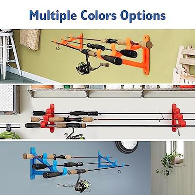 THKFISH Fishing Rod Holders for Wall, Fishing Pole Holders for Garage Car Fishing  Rod Holder, Holds 3 Rods,Fishing Rod Rack,Space Saving for Fishing Rods,Hiking  Poles - Yahoo Shopping