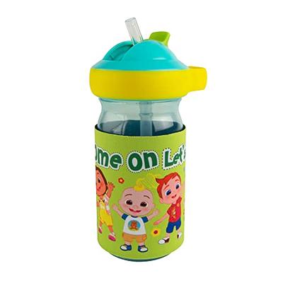 The First Years Bluey Insulated Straw Cup - Bluey Sippy Cups with Straw -  Kids Water Bottles - 9 Oz - 2 Count - Ages 9 Months and Up