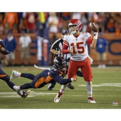 Patrick Mahomes Kansas City Chiefs Unsigned Super Bowl LVII Champions  Celebrating with the Lombardi Trophy Photograph