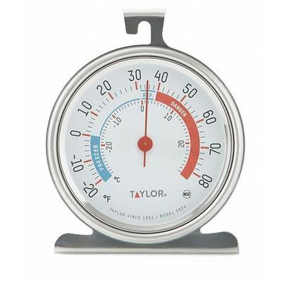 Escali Stainless Steel Dial Refigerator/Freezer Thermometer AHF1