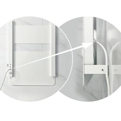 Smart Electric Heated Towel Rail Stainless Steel Bathroom Towel Heated  Drying Rack 110v/220v Towel Warmer Bathroom Accessories