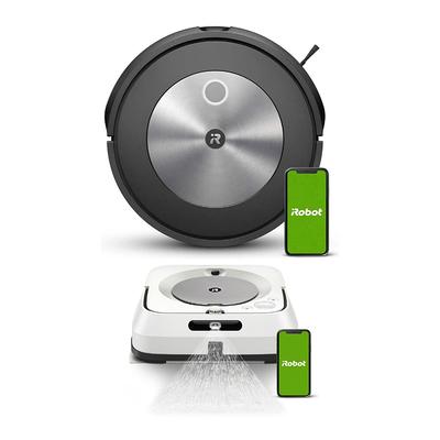 iRobot Roomba j7 (7150) Wi-Fi Connected Robot Vacuum with m6 Robot Mop -  Yahoo Shopping