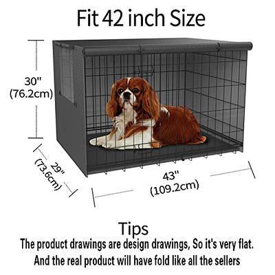 Dog Cat Cage Cover Pet House Kennel Crate Accessories Waterproof