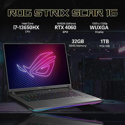 ASUS ROG Strix G16 Gaming Laptop, 16 165Hz Display, Intel Core i7