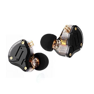 KZ ZSN Pro Dual Driver 1BA+1DD Hybrid Metal Earphones HiFi in-Ear Monitor  with Detachable 2Pin Cable, Zin Alloy 