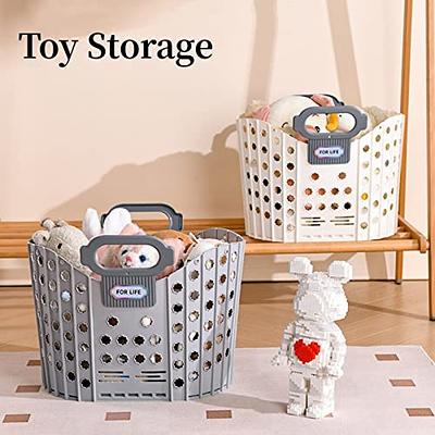 Laundry Baskets,Collapsible Versatile Organize Basket,Wall Hanging Portable  Laundry Basket,With 2 Small Storage Boxes,for Family Dormitory,Clothing  Toys Storage (White) - Yahoo Shopping