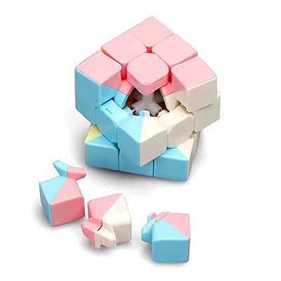 Magic Cube Set, Educational Speed Cubes 3 Pack of 2x2x2 3x3x3