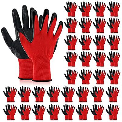 toolant Work Gloves for Men-12 Pairs, Nitrile Coated Work Gloves with Grip,  Touch Screen Gloves for Warehouse, Mechanic, Construction, Gardening,  Woodworking, Oil Resistant Gloves (Black, XXL) - Yahoo Shopping