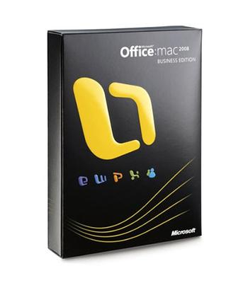 Microsoft Office for Mac 2008 Business Edition Upgrade [Old