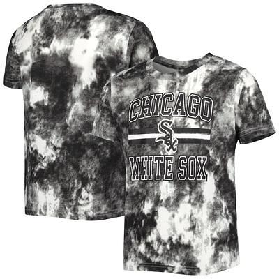 Men's Black Chicago White Sox Big & Tall Tie-Dye T-Shirt