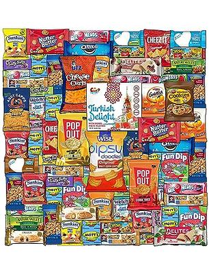 Snacks Variety Pack for Adults - Healthy Snack Bag Care Package - Bulk Assortment (34 Pack)