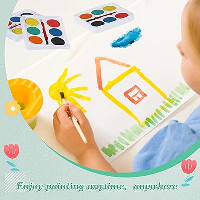 Painting Kit for Kids- Easel Coloring Hobby Set Canvas 7.8''- 7.8'' (20x20)  Canvas Backed Painting – Safe - Artistic Painting – Kids Gift Full Set 4