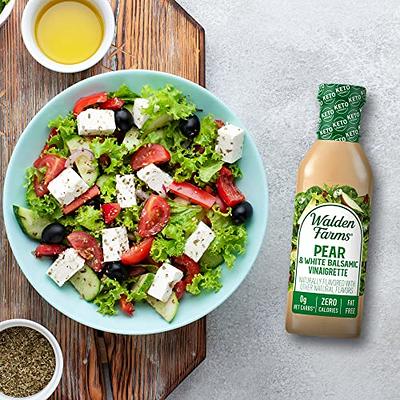 Walden Farms Variety Pack Dressing 12 oz (5 Pack) - French, Caesar, Honey  Dijon, Thousand Island, and Balsamic Vinaigrette - Perfect on Salads