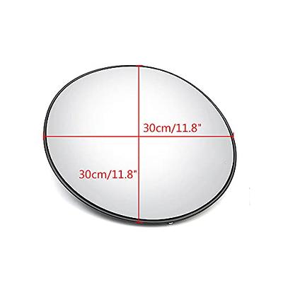 12inch Security Mirror PC Convex Traffic Mirror, Wide Angle Curved Safety  Mirror with Adjustable Bracket for Outdoor Indoor Driveway Road Shop Garage  Parking Lot Blind Spot Hidde - Yahoo Shopping