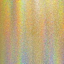 Holographic Metal #m9383 Hollow Rainbow Gold - Gift Wrap - 24 X