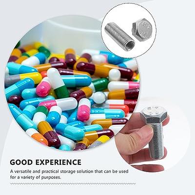 Pill Necklace Case Stash Secret Hidden Compartment Jar Box Can 