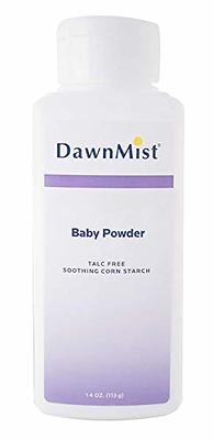 Talc-Free Organic Baby Powder  Naturally Absorbs Moisture, Soothes, and  Calms Skin