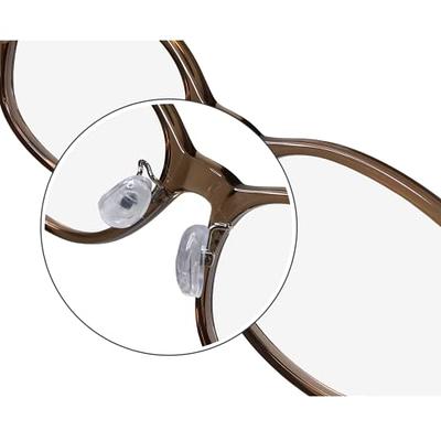 Eyeglass Nose Pads, Adhesive Anti-Slip Nose Pads, Soft Silicone Nose Pad  Cushion for Glasses, Eyeglasses, Sunglasses, 12 Pairs (Black) - Yahoo  Shopping