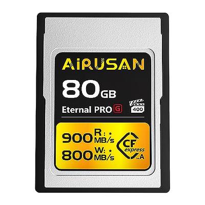 AIRUSAN Professional 80GB CFexpress Type A Memory Card, Up to