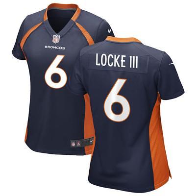 Denver Broncos Nike Alternate Custom Game Jersey - Navy