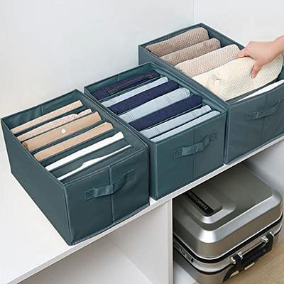 Organizer for Clothes Wardrobe Fabric Storage Box With Board