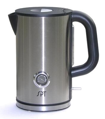 Kenmore 1.7L Cordless Electric Tea Kettle with 6 Temperature Pre-Sets  KKTK1.7S-D, Color: Silver - JCPenney