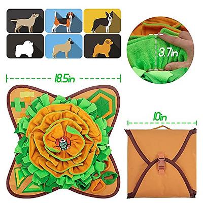 WishLotus Dog Snuffle Ball, Interactive Dog Toys Ball, Dog Brain Stimulating  Puzzle Toys for Dogs, Enrichment Game Feeding Mat Slow Feeder Stress Relief  Toy (Rainbow) - Yahoo Shopping