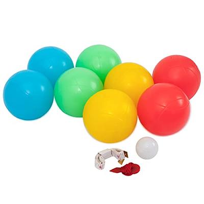 Water Sports Lighted Bocce Ball Set, Outdoor Glow In The Dark Game